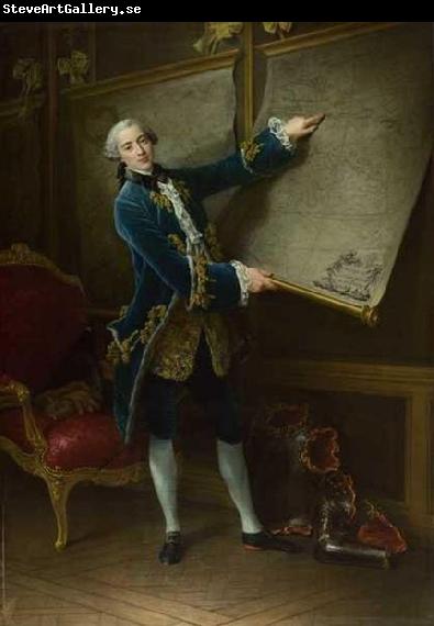 Francois-Hubert Drouais Portrait of Count of Vaudreuil